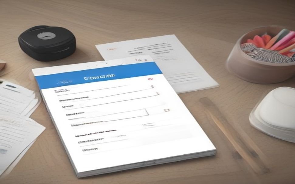 Escritorio con checklist y tablet mostrando un formulario, representando el proceso de evaluación antes de contratar un SaaS a medida o genérico